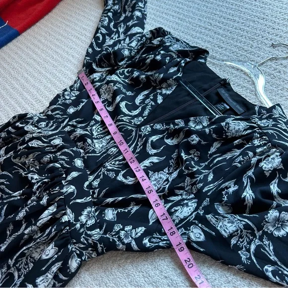 EUC Belladonna Maxi Dress in Cottage Witch Toile Print - Picture 9 of 12